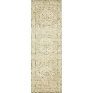 Rosette Sand / Ivory Rug (3' 3" X 5' 3")