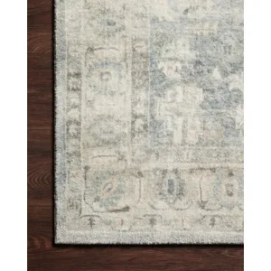 Rosette Denim / Fog Rug (2' 2" X 3' 8")
