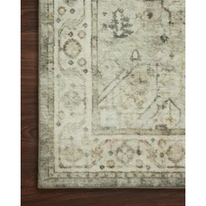 Rosette Sage / Beige Rug (2' 2" X 3' 8")