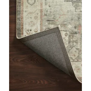 Rosette Slate / Ivory Rug (2' 2" X 3' 8")