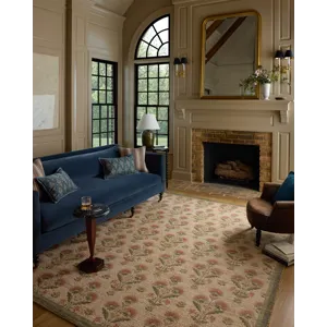 Chris Loves Julia x Loloi Rue Sage / Blush 8\'-6\" x 11\'-6\" Rug
