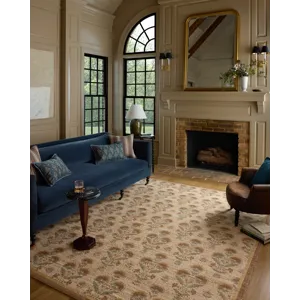 Chris Loves Julia x Loloi Rue Wheat / Sage 8\'-6\" x 11\'-6\" Rug