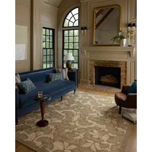 Chris Loves Julia x Loloi Rue Olive / Sage 3\'-6\" x 5\'-6\" Rug