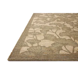 Chris Loves Julia x Loloi Rue Olive / Sage 3\'-6\" x 5\'-6\" Rug
