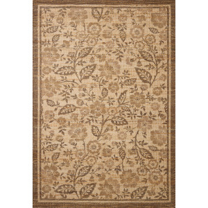 Chris Loves Julia x Loloi Rue Bark / Mocha Rug