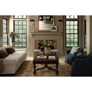 Chris Loves Julia x Loloi Rue Moss / Blue 7\'-6\" x 9\'-6\" Rug