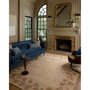 Chris Loves Julia x Loloi Rue Natural / Multi 7\'-6\" x 9\'-6\" Rug