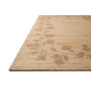 Chris Loves Julia x Loloi Rue Natural / Multi 7\'-6\" x 9\'-6\" Rug