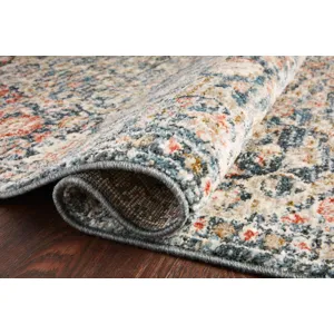 Saban Blue / Spice Rug (5' 3" X 7' 6")