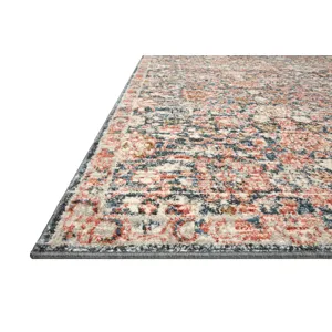 Saban Navy / Rust Rug (11' 6" X 15')