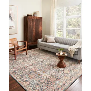 Saban Navy / Rust Rug (11' 6" X 15')