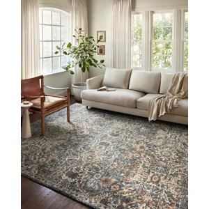Saban Blue / Sand Rug (2' 7" X 12' 0")