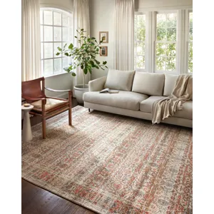 Saban Sand / Rust Rug (3' 9" X 5' 9")