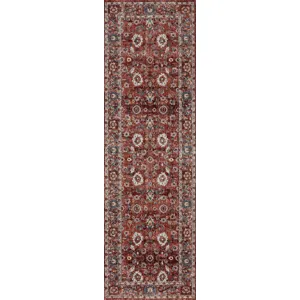 Samra Brick / Multi Rug (2' 7" X 8' 0")