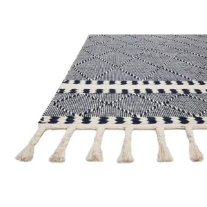 Sawyer Navy Rug (3' 6" X 5' 6")