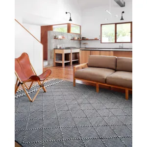 Sawyer Navy Rug (3' 6" X 5' 6")