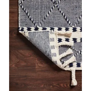 Sawyer Navy Rug (3' 6" X 5' 6")
