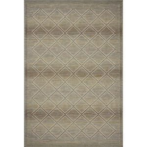 Loloi Saylor Stone / Ivory Indoor/Outdoor Rug - Stone / Ivory