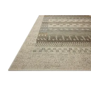 Loloi Saylor Ivory / Earth 7\'-6\" x 10\' Indoor/Outdoor Rug
