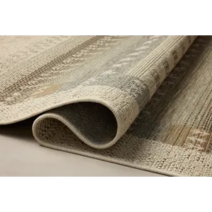 Loloi Saylor Ivory / Earth 7\'-6\" x 10\' Indoor/Outdoor Rug