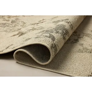 Loloi Saylor Ivory / Bark 8\'-6\" x 12\' Indoor/Outdoor Rug