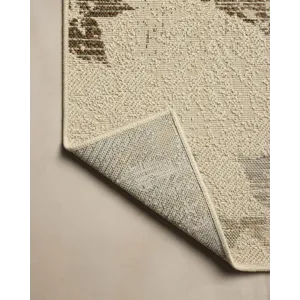 Loloi Saylor Ivory / Bark 8\'-6\" x 12\' Indoor/Outdoor Rug