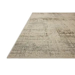 Loloi Saylor Ivory / Fog 2\'-3\" x 3\'-9\" Indoor/Outdoor Rug