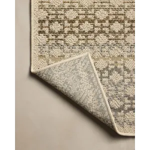 Loloi Saylor Ivory / Multi 9\'-2\" x 13\' Indoor/Outdoor Rug