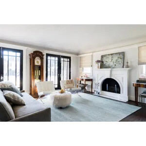 Serena Lt. Blue Rug (9' 6" X 13' 6")