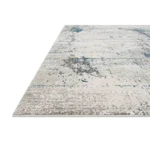 Sienne Ivory / Ocean Rug (2' 7" X 10' 0")