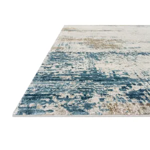 Sienne Ivory / Azure Rug (12' 2" X 15')
