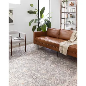 Skye Grey / Apricot Rug (2' 0" X 5' 0")