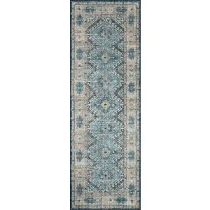 Skye Denim / Natural Rug (7' 6" X 9' 6")