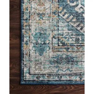Skye Denim / Natural Rug (7' 6" X 9' 6")