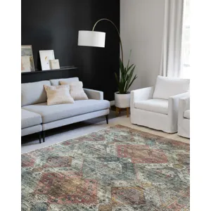 Skye Apricot / Mist Rug (7' 6" X 9' 6")