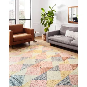 Spectrum Ivory / Multi Rug (2' 6" X 7' 6")