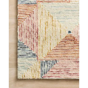 Spectrum Ivory / Multi Rug (2' 6" X 7' 6")