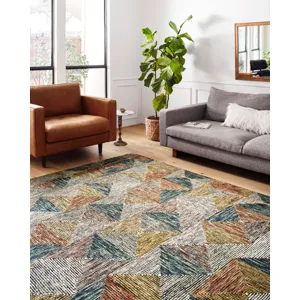 Spectrum Lagoon / Spice Rug (2' 3" X 3' 9")
