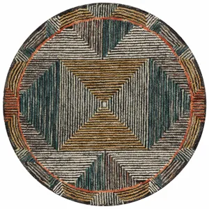 Spectrum Lagoon / Spice Rug (2' 3" X 3' 9")