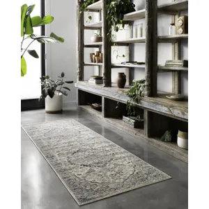 Teagan Natural / Lt. Grey Rug (2' 8" X 7' 6")