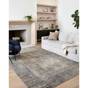 Teagan Denim / Slate Rug (7' 11" X 10' 6")