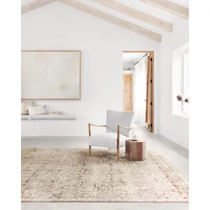 Theia Natural / Rust Rug (2' 10" X 8')