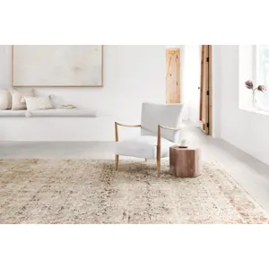 Theia Natural / Rust Rug (2' 10" X 8')