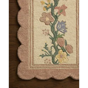 Rifle Paper Co. x Loloi Thistle Blush / Multi Rug