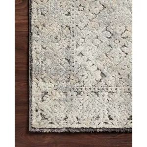 Theory Grey / Sand Rug (3' 7" X 5' 7")