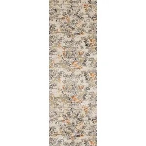 Torrance Ivory / Beige Rug (2' 7" X 4')