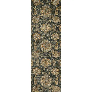 Torrance Charcoal Rug (2' 7" X 4')