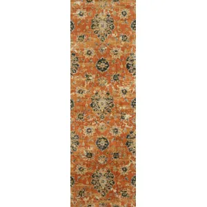 Torrance Rust Rug (2' 7" X 4')