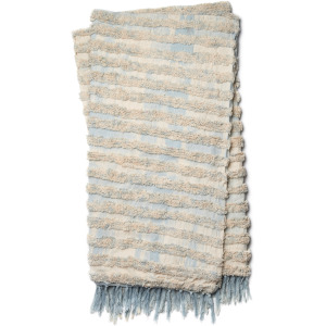 Tyra Lt. Blue Throw (4' 2