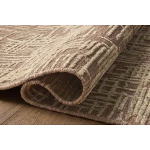 Loloi Woodriff Brick / Natural Rug